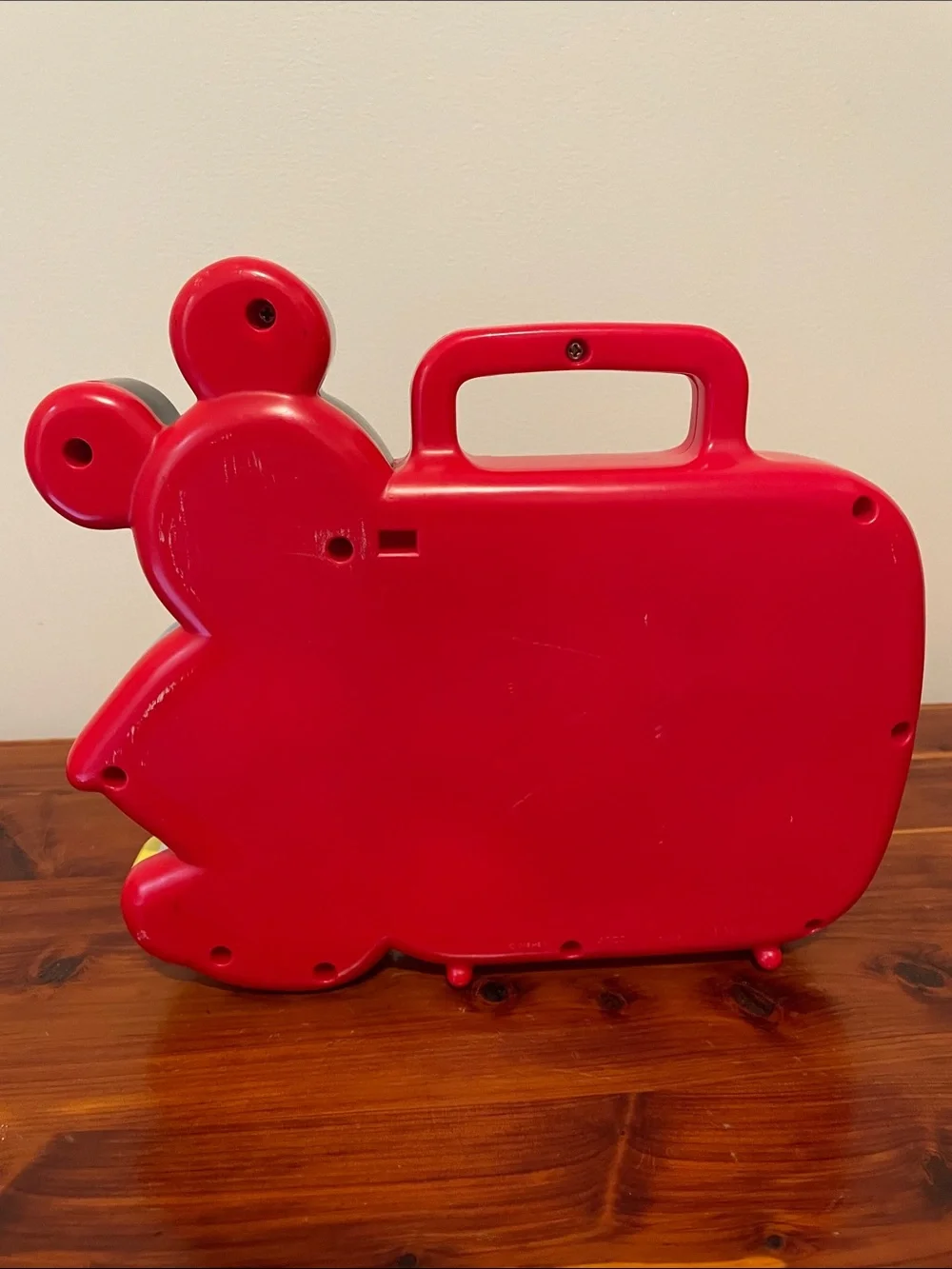 Vintage Disney Mickey Mouse Wind Up Musical  TV Playset.